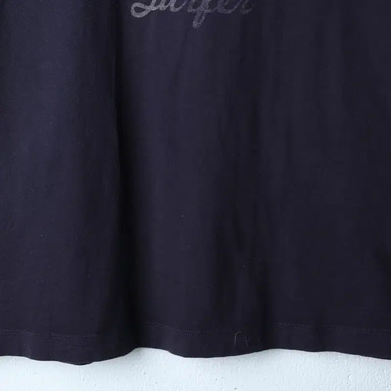 [BUNJANG] Beanpole Big Logo Navy T-shirt / W(XL) 빈폴 반팔 티셔츠 빅로고 네이비 에이징 올드스쿨-18604