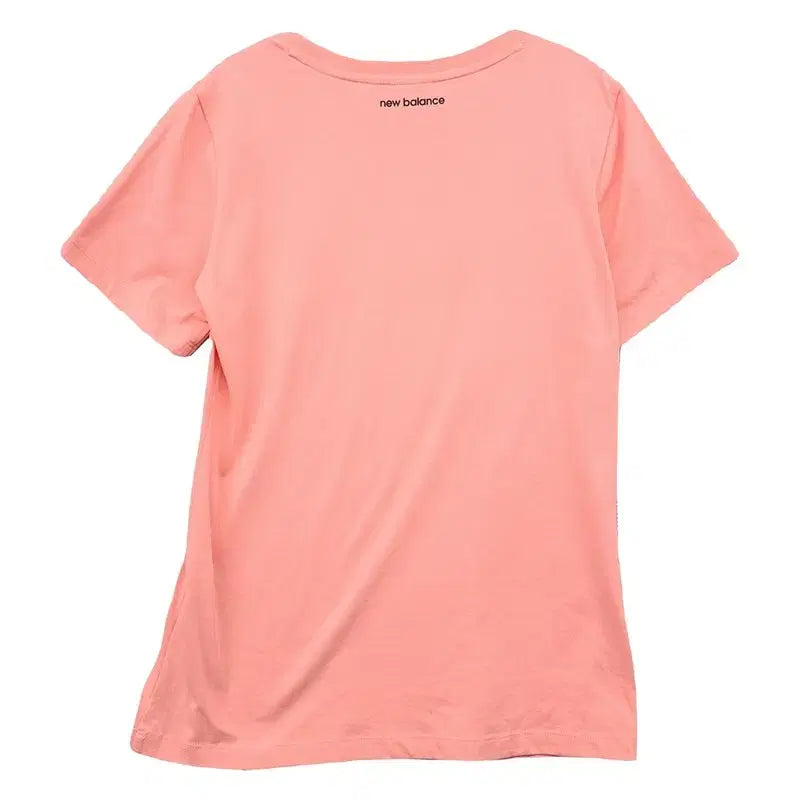 [BUNJANG] New Balance Floral Printed Light Pink T-shirt / 뉴발란스 프린팅 라이트 핑크 반팔티 95(L)