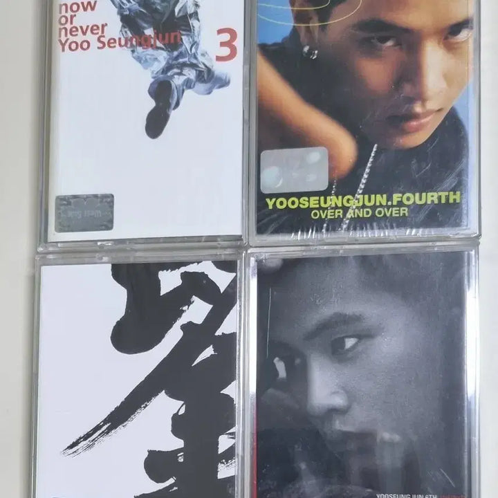 [BUNJANG] Yoo Seung Jun 3-6th Album Tape Cassette Tape / 유승준 3-6집 4TAPE / 미개봉 카세트테이프