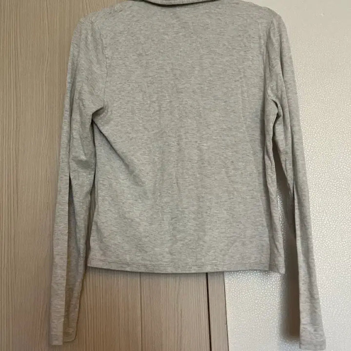 [BUNJANG] Topten Slim Fit Long Sleeve Shirt / 85) 여리여리핏 봄 여름 탑텐 모 카라 슬림핏 긴팔 티셔츠 셔츠