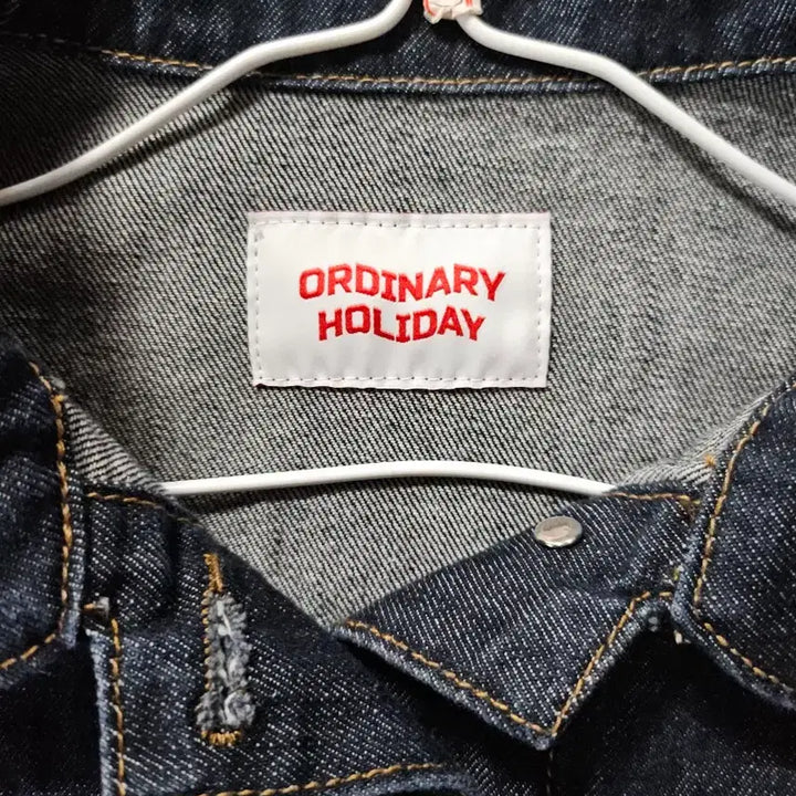 [SOLD OUT] ORDINARY HOLIDAY 데님 크롭 자켓 S