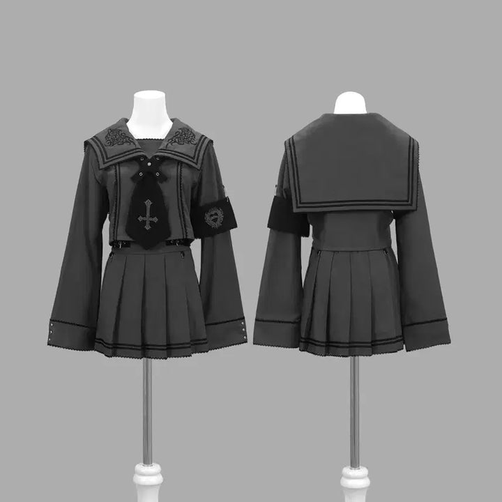 [BUNJANG] dimmoire Gray Academy Set Up / 딤모아르 dimmoire 그레이 학원 셋업