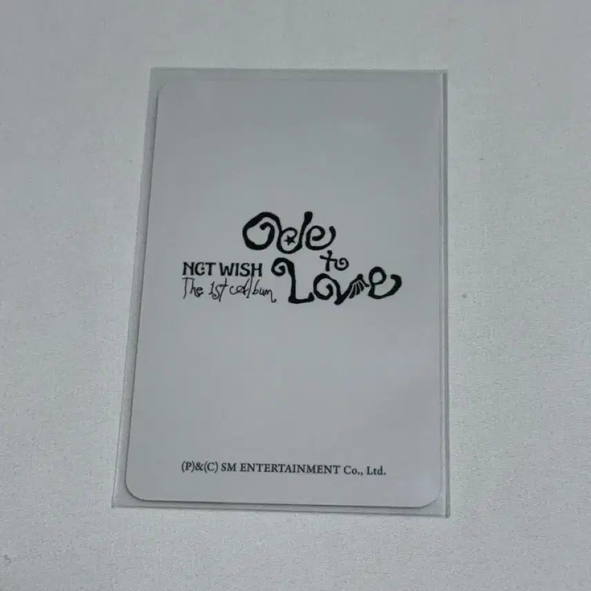 [BUNJANG] NCT WISH Riku First Press Limited Edition Photocard / 엔시티위시 리쿠 초회한정 패키지 티티 포카