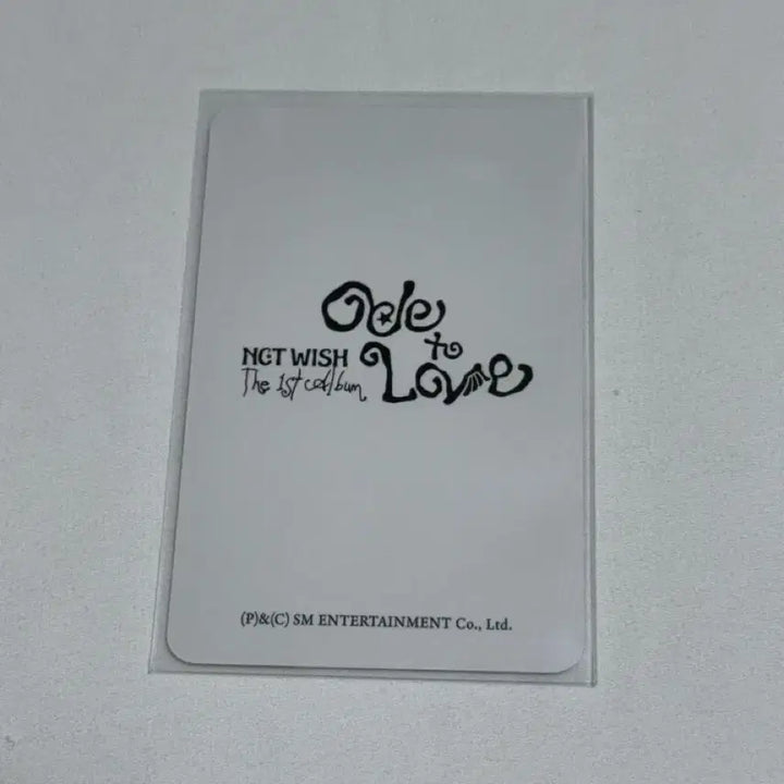[BUNJANG] NCT WISH Riku First Press Limited Edition Photocard / 엔시티위시 리쿠 초회한정 패키지 티티 포카