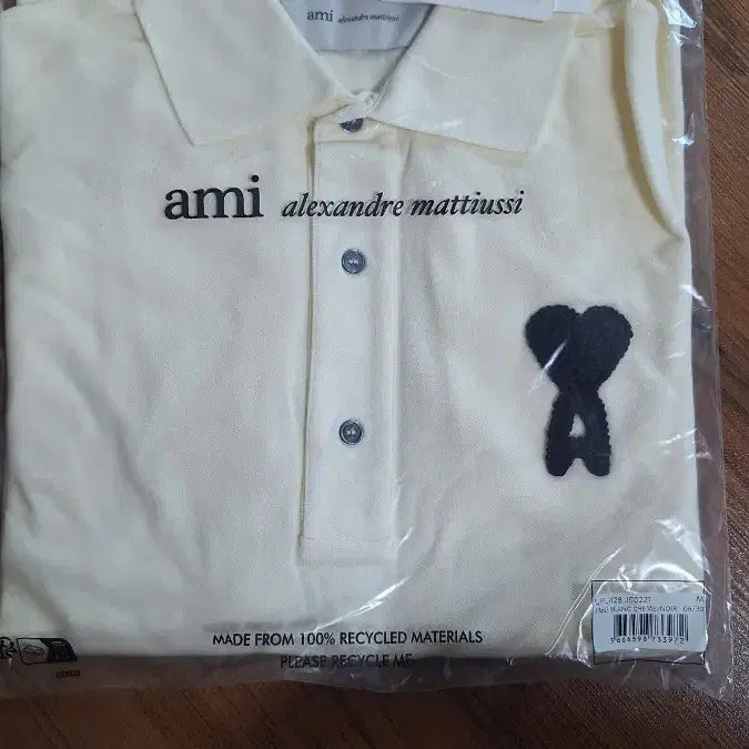 [BUNJANG] AMI Short Sleeve Shirt / (미시착새상품) 아미 반팔셔츠