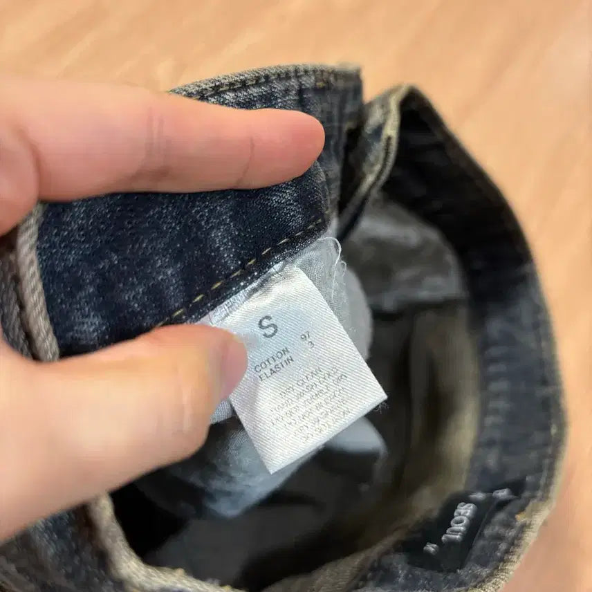 [BUNJANG] Bohemian Seoul Straight Denim Jeans / 보헤미안서울 보헴서 스트레이트 청바지 데님 팬츠 y2k