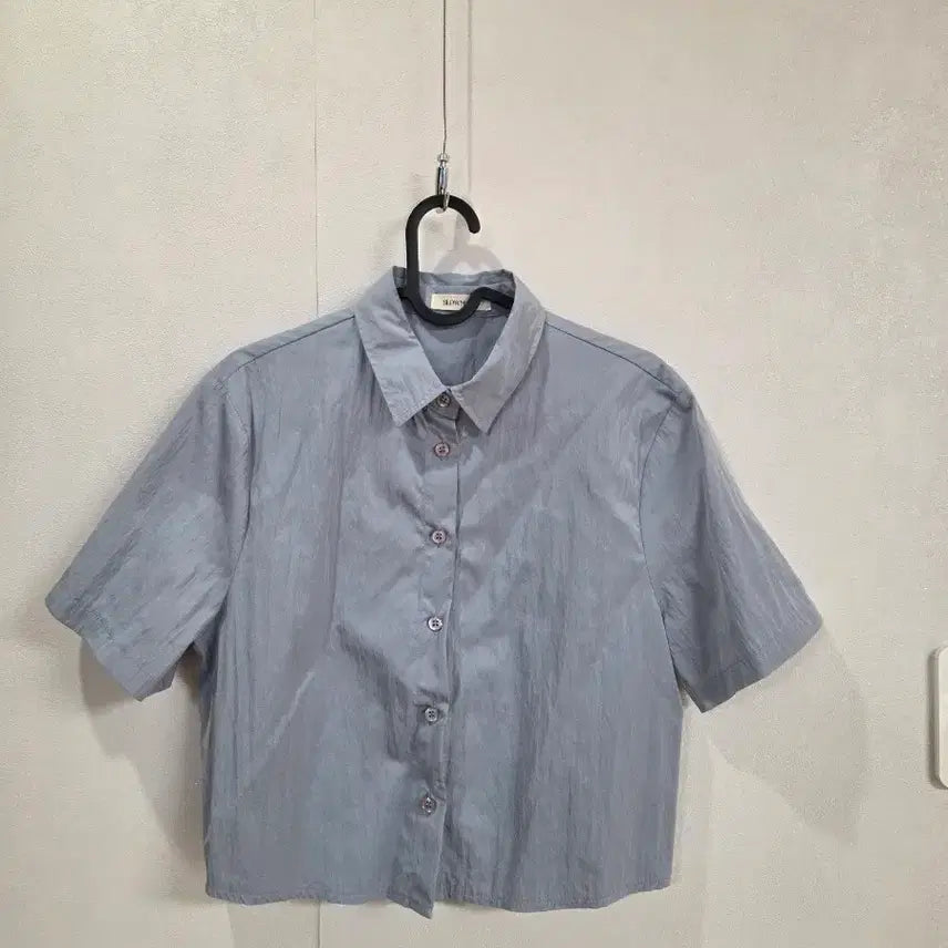 [BUNJANG] Cropped Shirt / 크롭 셫ㄷ
