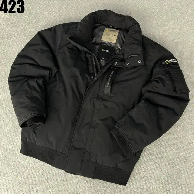 [BUNJANG] National Geographic Black Utility Jacket 2XL / 내셔널지오그래픽 블랙 유틸리티 자켓 2XL