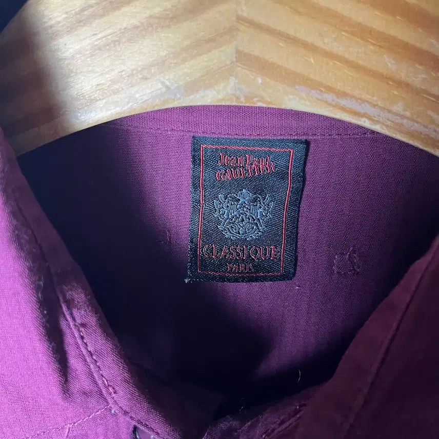 [BUNJANG] Jean Paul Gaultier Classic Violet Shirt / [Jean Paul Gaultier] 장폴고티에 클래식 바이올렛 셔츠