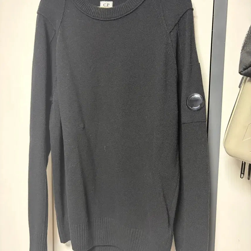 [BUNJANG] C.P. Company Black Knit Sweater / C.P. 컴퍼니 블랙 니트 52