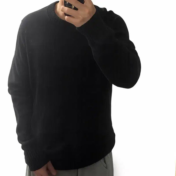 [BUNJANG] C.P. Company Black Knit Sweater / C.P. 컴퍼니 블랙 니트 52