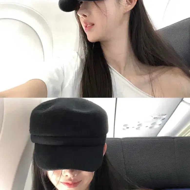 [BUNJANG] Blanche Wool Sailor Cap / 블랑쉬 울 마도로스 캡