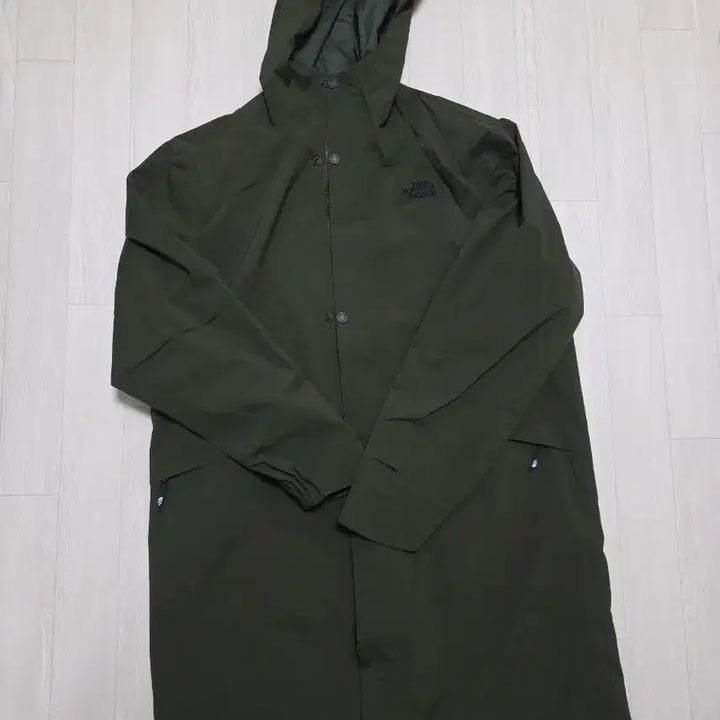 [SOLD OUT] 노스페이스 드라이벤트 후드 야상 카키