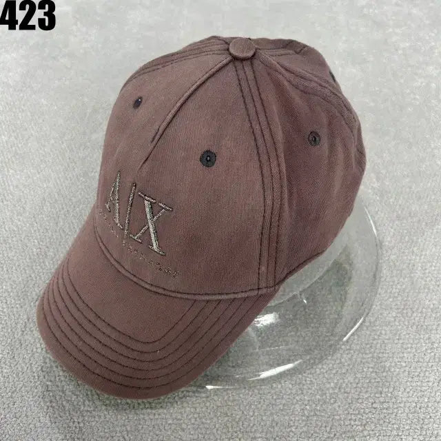 [BUNJANG] Armani Exchange Brown Baseball Cap / 알마니 익스체인지 브라운 볼캡 모자