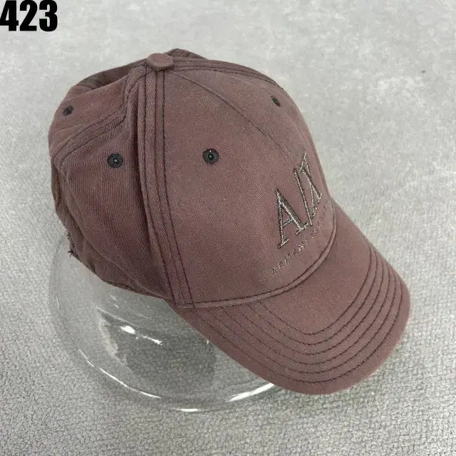 [BUNJANG] Armani Exchange Brown Baseball Cap / 알마니 익스체인지 브라운 볼캡 모자