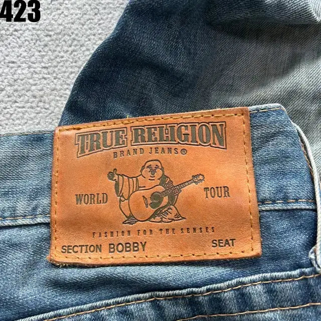 [BUNJANG] True Religion Denim Jeans USA Denim Pants / 트루릴리젼 데님진 USA 데님 청바지 팬츠 36