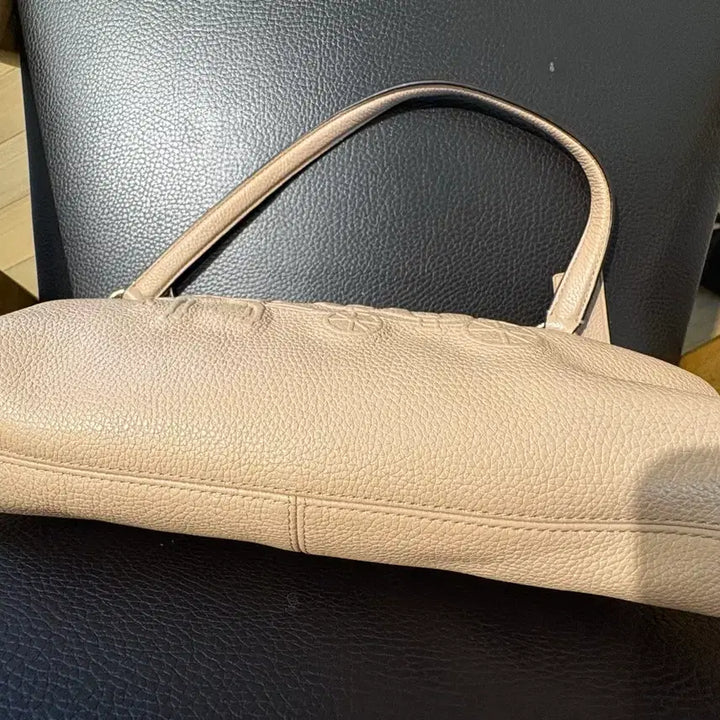 [BUNJANG] Coach Beige Leather Handbag / 코치 가방