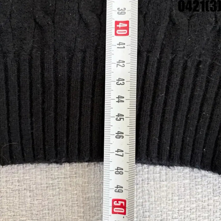 [BUNJANG] General Idea Cable Knit Sweater (Black) / S GENERAL IDEA 케이블 니트 블랙 0421(3)