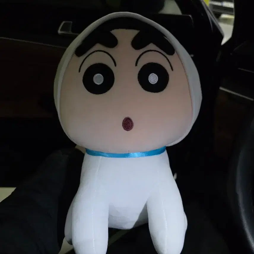 [BUNJANG] Crayon Shin-chan Shiro Medium Plush Doll / 짱구는 못말려 짱구 흰둥이 중형 인형
