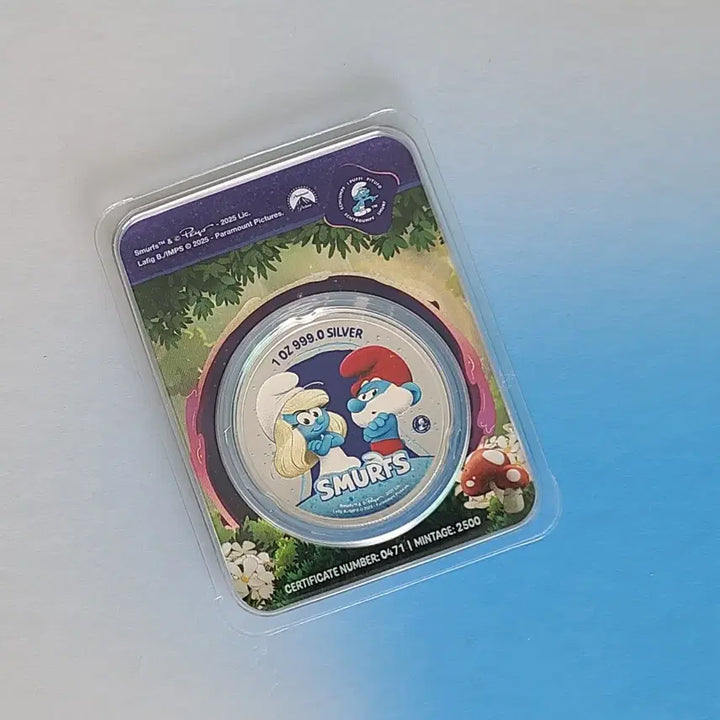 [SOLD OUT] 스머프 1oz 순은 라운드 실버/은화/은메달/실버바