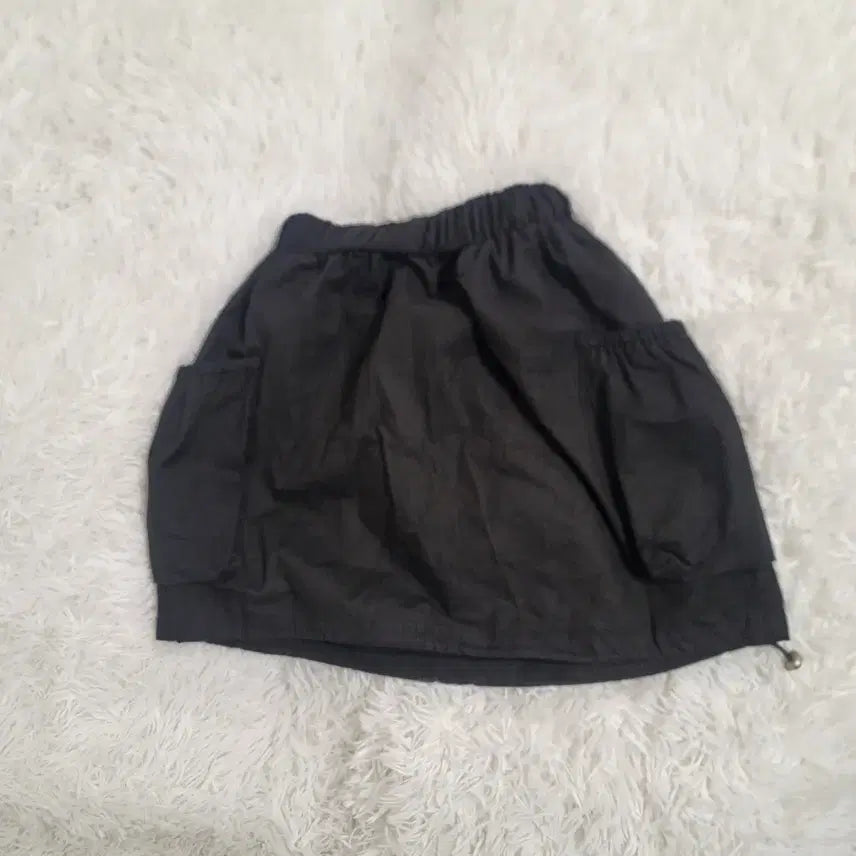 [BUNJANG] Black Bando Mini Skirt / 검정색 밴딩 미니 스커트