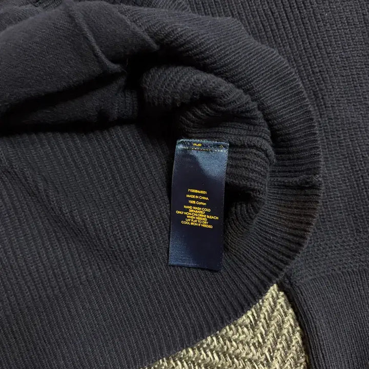 [SOLD OUT] 폴로 랄프로렌 네이비 니트 집업 M