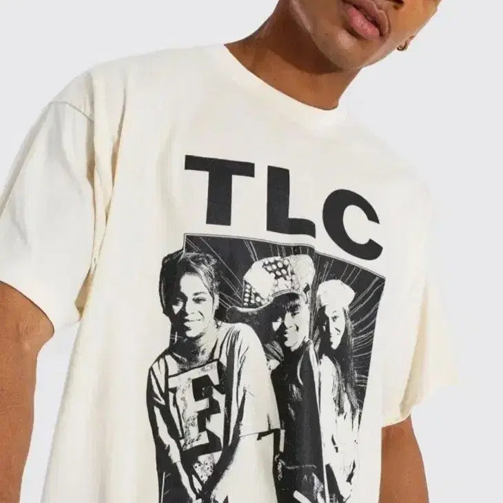 [BUNJANG] H&amp;M TLC Vintage Graphic T-Shirt / (희귀소장템) H&amp;M x TLC 콜라보 빈티지 그래픽 티셔츠 L