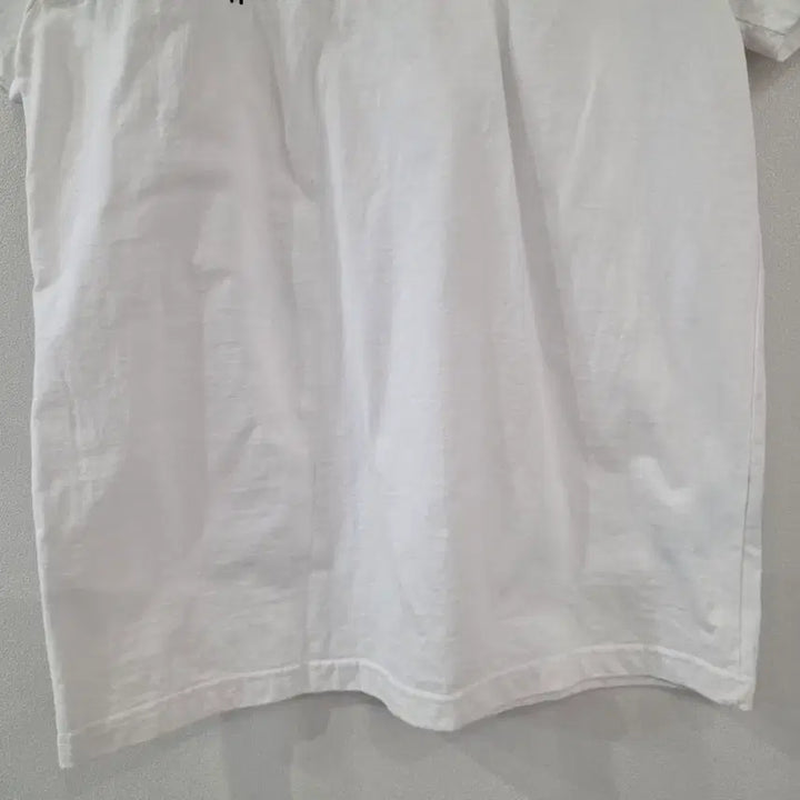 [BUNJANG] Tommy Hilfiger Logo Point T-shirt / 타미힐피거 흰색 로고 포인트 반팔티 S