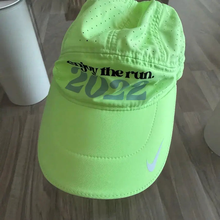 [BUNJANG] Nike Dri-FIT Running Cap Chicago Marathon 2022 / 나이키 드라이핏 러닝캡 2022 시카고마라톤 형광