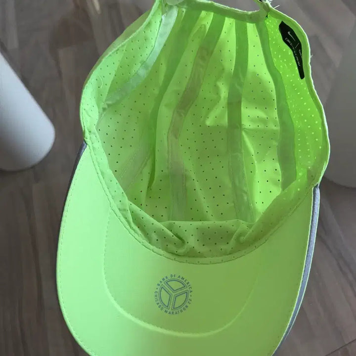 [BUNJANG] Nike Dri-FIT Running Cap Chicago Marathon 2022 / 나이키 드라이핏 러닝캡 2022 시카고마라톤 형광