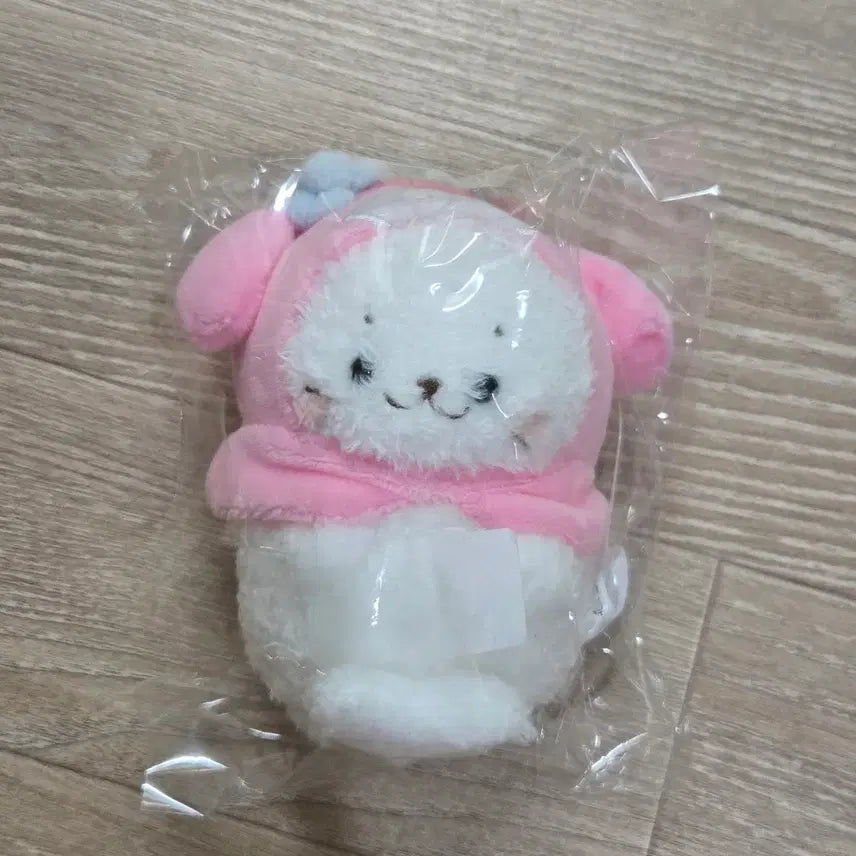 [BUNJANG] Sanrio My Melody Shirotan Plush Keychain / 산리오 마이멜로디 시로탄 인형 키링