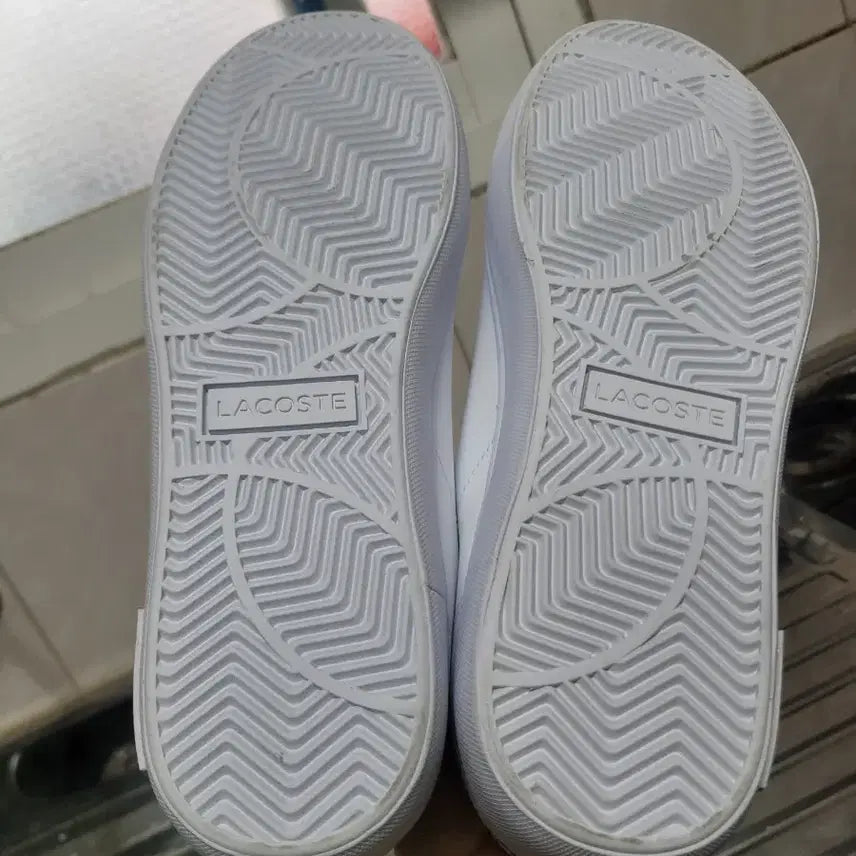 [BUNJANG] Lacoste Powercourt 125 2 SMA Sneakers / 라코스테 파워코트 125 2 SMA 화이트 265