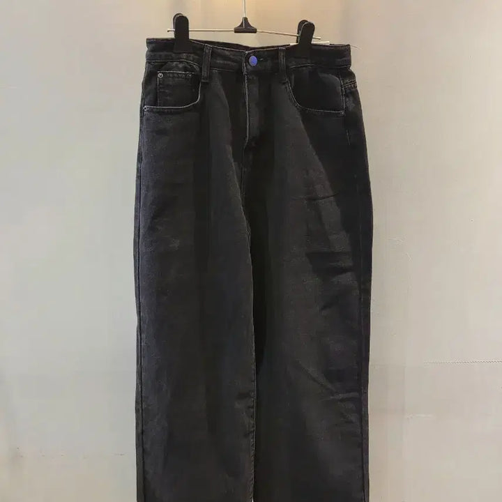 [SOLD OUT] 여성)흑청 와이드 데님 팬츠(새상품 27)
