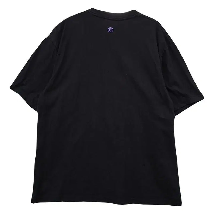 [BUNJANG] COVERNAT Logo Printed Black Short Sleeve T-shirt / 커버낫 프린팅 블랙 반팔티 L