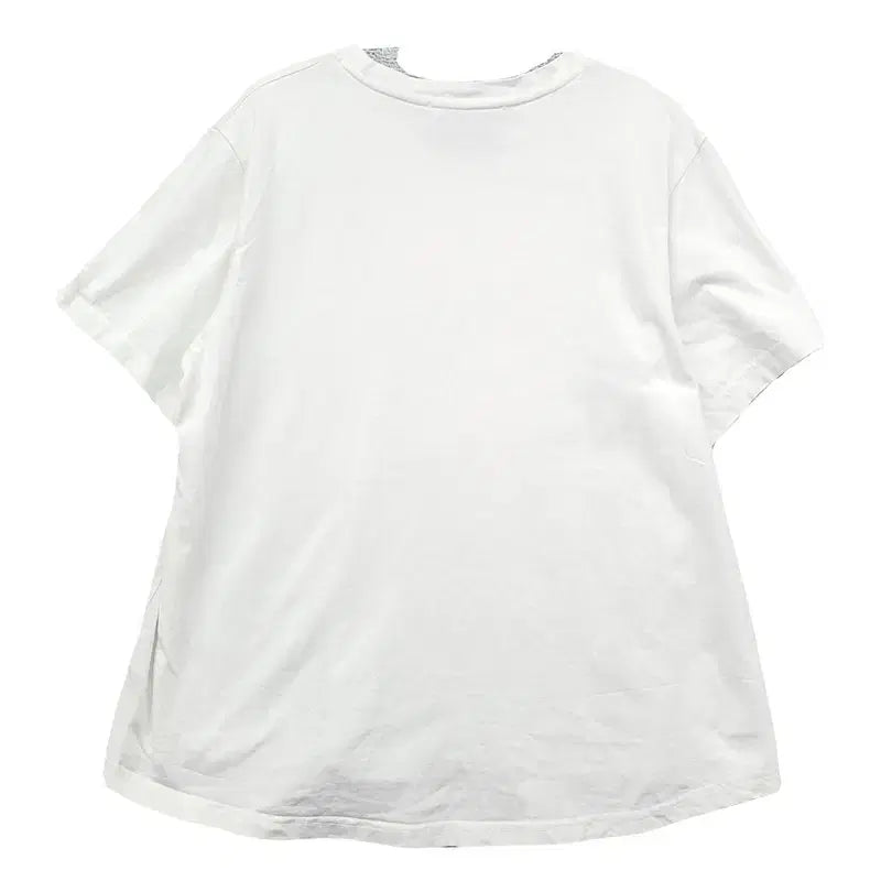 [BUNJANG] Karl Lagerfeld White Graphic Print T-shirt / 칼 라거펠트 프린팅 화이트 반팔티 95 (77)