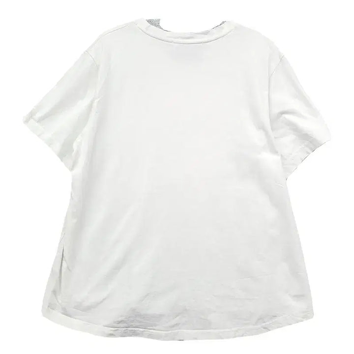 [BUNJANG] Karl Lagerfeld White Graphic Print T-shirt / 칼 라거펠트 프린팅 화이트 반팔티 95 (77)