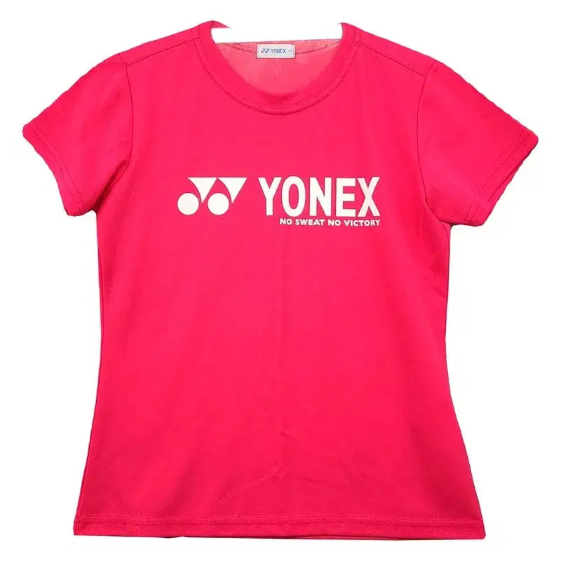 [BUNJANG] YONEX Training T-shirt / 요넥스 프린팅 형광 트레이닝 반팔티 90