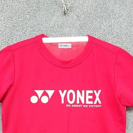 [BUNJANG] YONEX Training T-shirt / 요넥스 프린팅 형광 트레이닝 반팔티 90