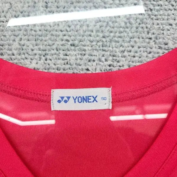[BUNJANG] YONEX Training T-shirt / 요넥스 프린팅 형광 트레이닝 반팔티 90