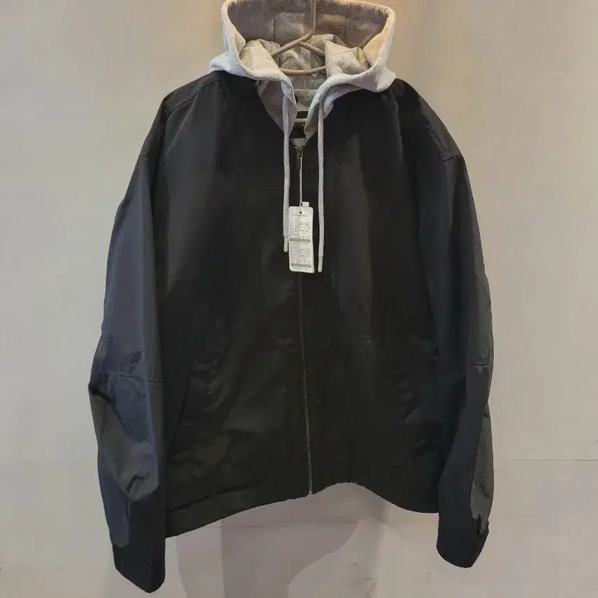 [SOLD OUT] 남성)빅사이즈  후드 라이너 항공점퍼 (새상품 110~115)