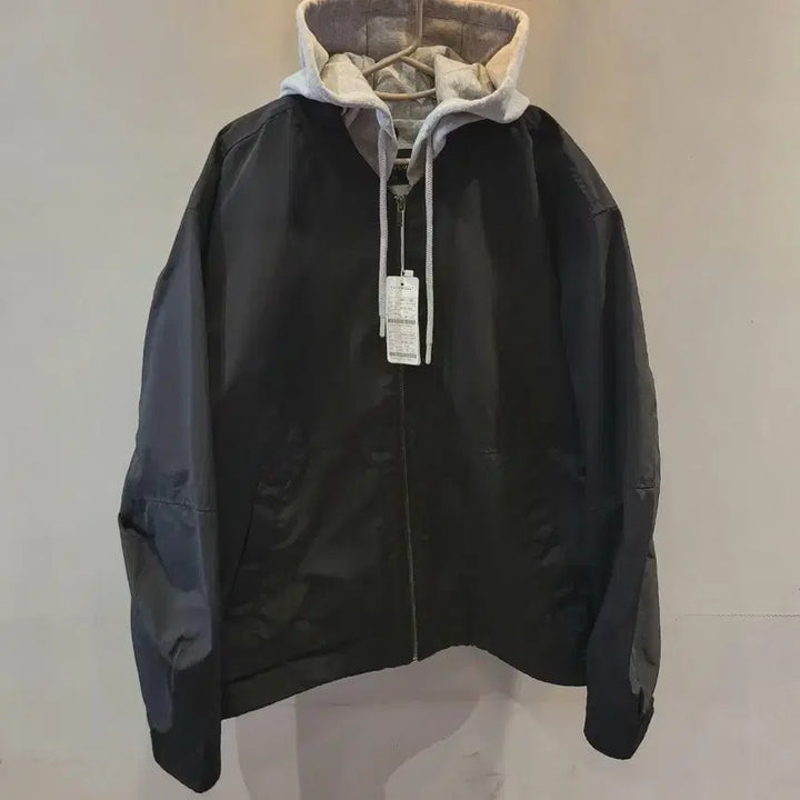 [SOLD OUT] 남성)빅사이즈  후드 라이너 항공점퍼 (새상품 110~115)
