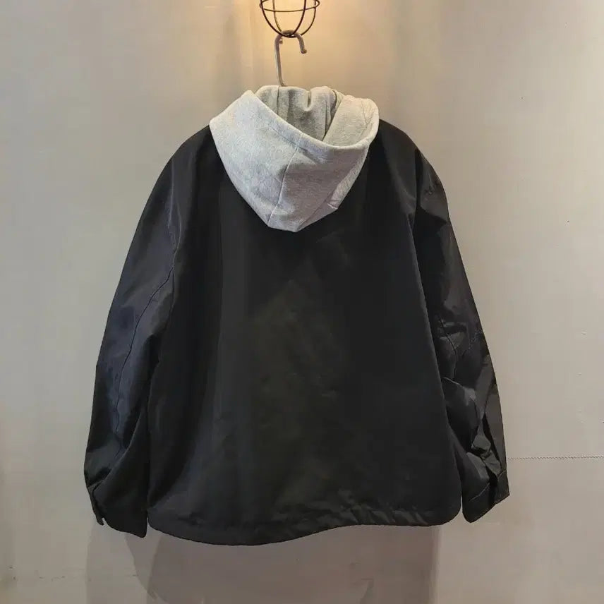 [SOLD OUT] 남성)빅사이즈  후드 라이너 항공점퍼 (새상품 110~115)