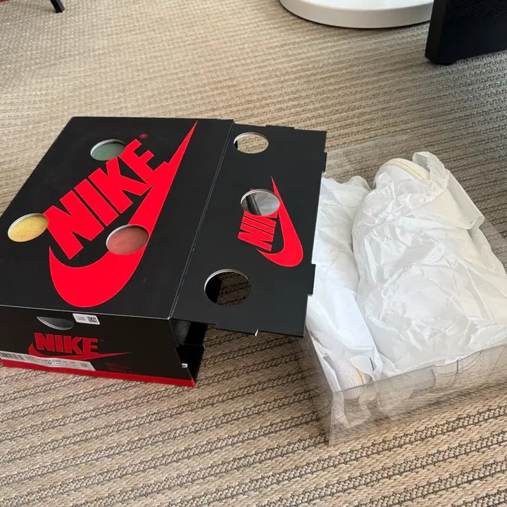 [BUNJANG] Nike Air Jordan 1 Virgil Abloh VAA Sneakers / 조던1 버질아블로 VAA 285