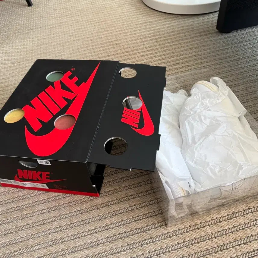 [BUNJANG] Nike Air Jordan 1 Virgil Abloh VAA Sneakers / 조던1 버질아블로 VAA 285