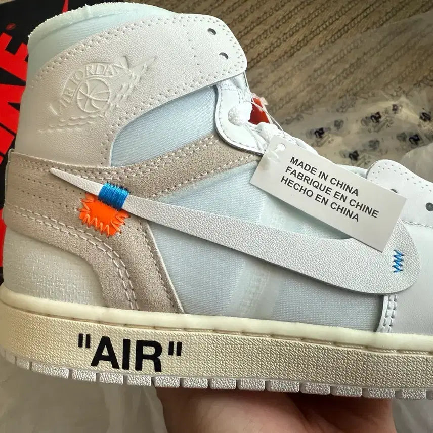 [BUNJANG] Nike Air Jordan 1 Virgil Abloh VAA Sneakers / 조던1 버질아블로 VAA 285