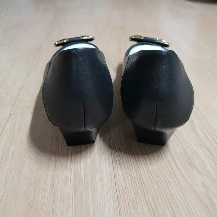 [SOLD OUT] 여성)블랙 플랫 슈즈 단화(새상품250m)