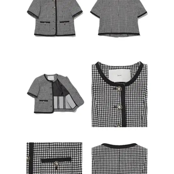 [SOLD OUT] 던스트 썸머 트위드 자켓