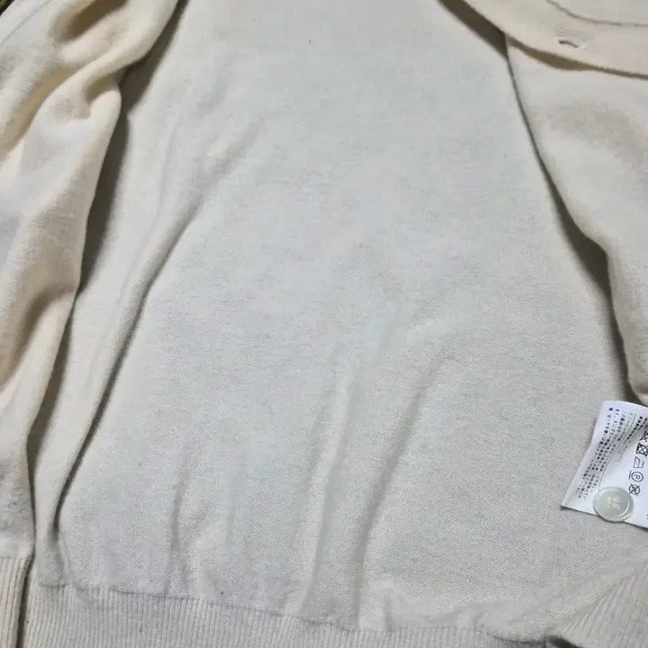 [BUNJANG] Comme des Garcons Play Ivory Cardigan / 꼼데가르송 플레이 가디건 아이보리 M