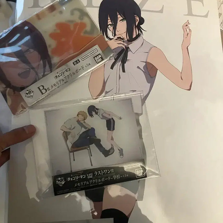 [BUNJANG] Chainsaw Man Reze Acrylic Board Last One Ichiban Kuji / 체인소맨 레제 포스터 아크릴 보드 라스트원 이치방쿠지 미개봉