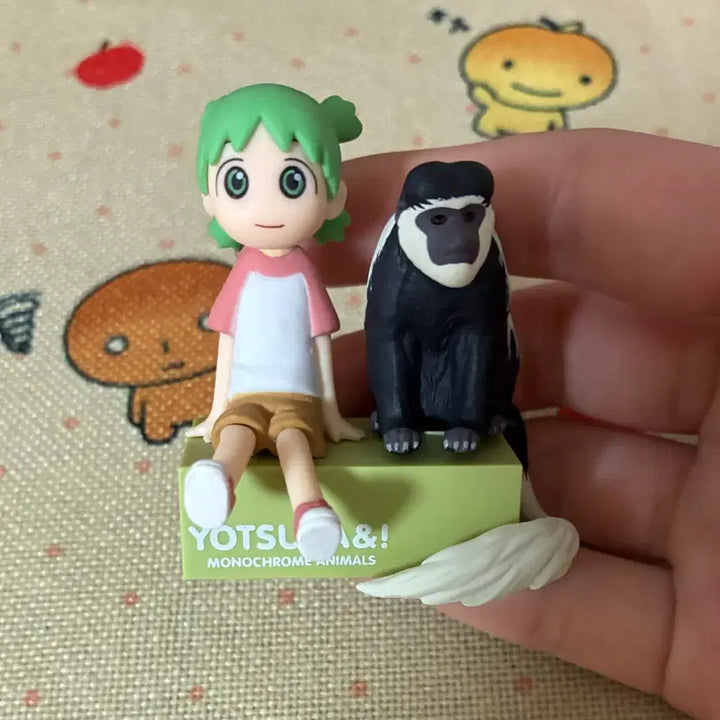 [BUNJANG] Yotsuba&amp;! Zoo Monkey Figure / 요츠바랑 동물원 피규어 원숭이